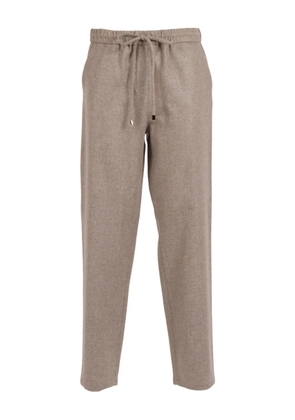 Antonelli drawstring-waist trousers - Neutrals