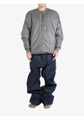 Rick Owens DRKSHDW padded bomber jacket - Grey