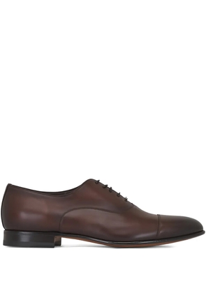 Santoni Darian lace-up osford shoes - Brown