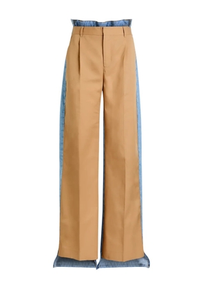 Better pleated hybrid trousers - Brown