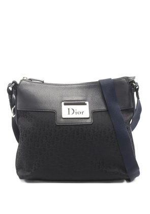 Christian Dior Pre-Owned 2020s Trotter monogram shoulder bag - Black