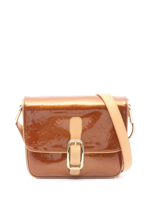 Louis Vuitton Pre-Owned 2000 Monogram Vernis Christie GM crossbody bag - Brown