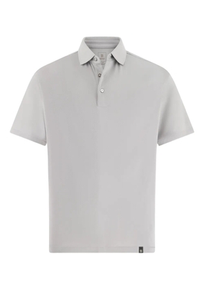 Boggi Milano button polo shirt - Grey