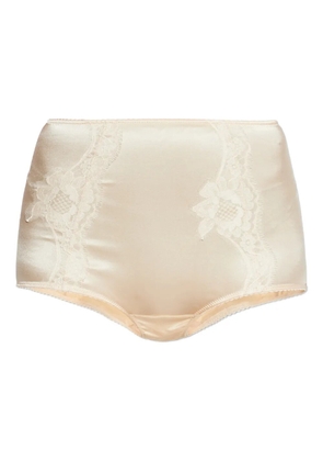 Dolce & Gabbana lace briefs - Neutrals