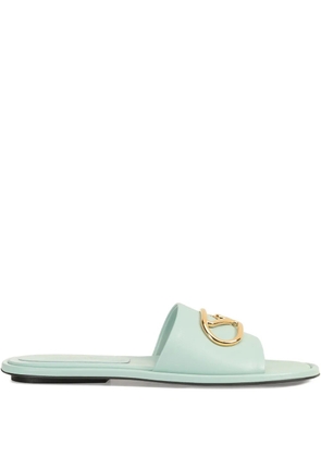 Sergio Rossi Surge flat sandals - Blue