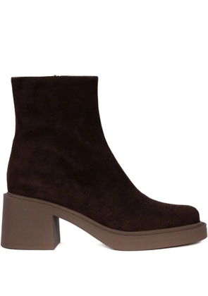 Roberto Festa 60mm Chloe suede ankle boots - Brown