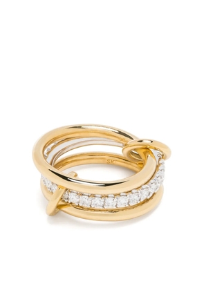Spinelli Kilcollin 18kt gold Eros diamond linked ring