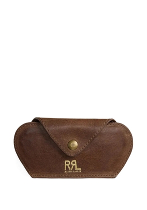 Ralph Lauren RRL leather glasses case - Brown