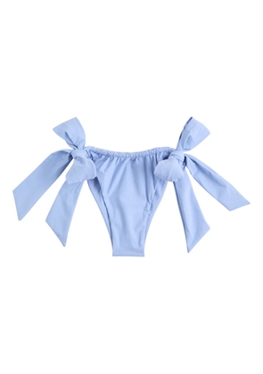 Faithfull the Brand Costa tie-fastening bikini briefs - Blue