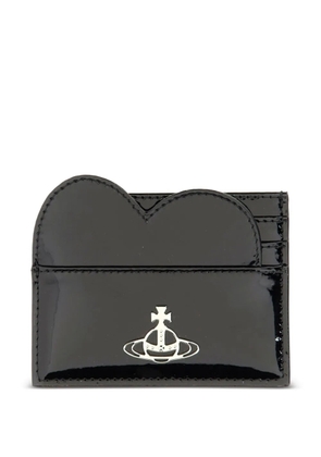 Vivienne Westwood heart card holder - Black