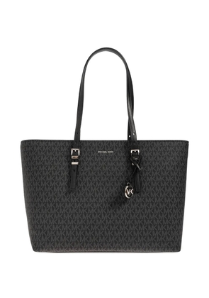 Michael Michael Kors Quinn monogram-pattern tote bag - Black