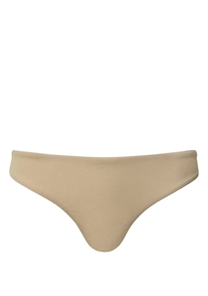 TWINSET Charmeuse thong briefs - Neutrals