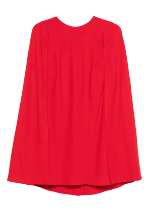 Roland Mouret cape sleeve dress - Red