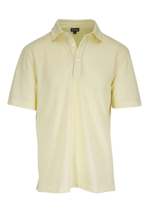 Zegna cotton polo shirt - Yellow