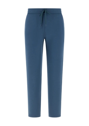 Boggi Milano drawstring patch pocket track pants - Blue