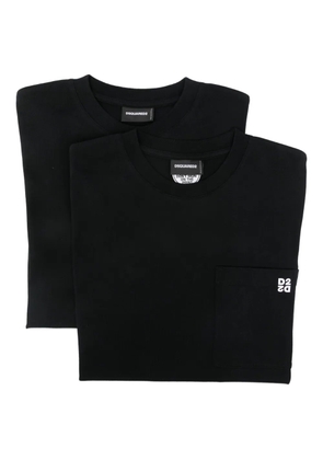 DSQUARED2 short-sleeves T-shirt (set of two) - Black