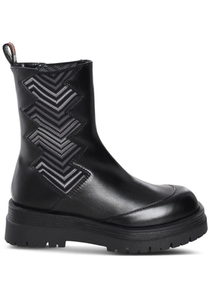 Missoni embroidered-design boots - Black
