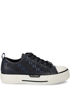 Karl Lagerfeld logo-print sneakers - Blue
