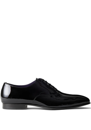 Ralph Lauren Purple Label Paget leather Derby shoes - Black