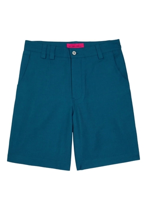 The Elder Statesman button-up shorts - Blue