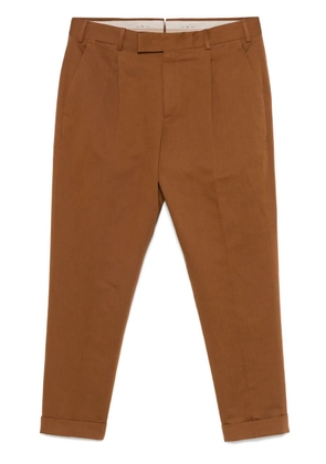 PT Torino tapered trousers - Brown