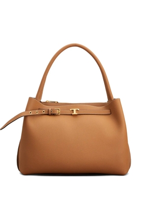 Tod's small T Timeless tote bag - Brown