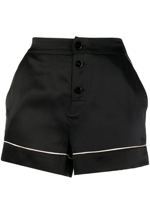 Agent Provocateur high-waisted pyjama shorts - Black