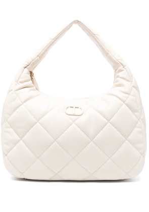 TWINSET logo-plaque tote bag - White