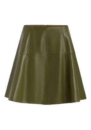 Marie Oliver Crawford panelled mini skirt - Green
