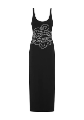 Philipp Plein stretch-cotton dress - Black
