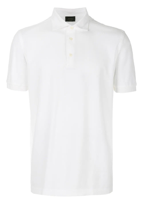 Dell'oglio short sleeve polo shirt - White