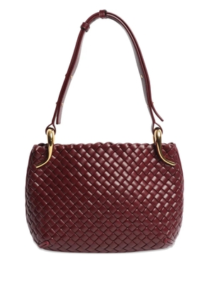 Bottega Veneta Pre-Owned leather shoulder bag - Red