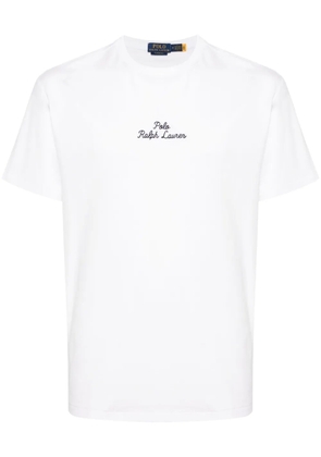 Polo Ralph Lauren logo-embroidered T-shirt - White