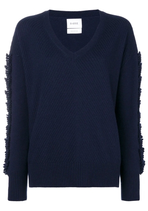 Barrie Troisieme Dimension cashmere V-neck pullover - Blue