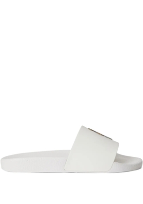Polo Ralph Lauren Polo Bear slides - White