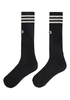 Y-3 striped socks - Black