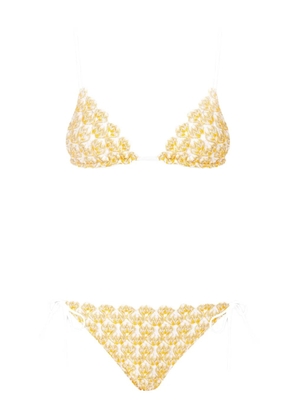 Missoni knitted bikini - Yellow