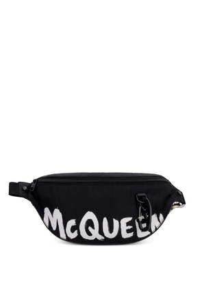 Alexander McQueen Oversized Harness belt bag - Black