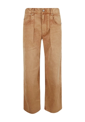 ISABEL MARANT Rodayna pleated trousers - Brown