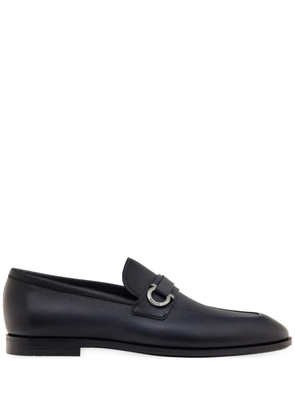 Ferragamo Gancini-plaque loafers - Grey