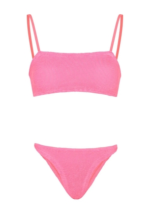 Hunza G Gigi crinkled bikini set - Pink
