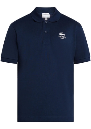 Lacoste printed polo shirt - Blue
