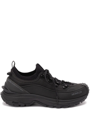 Moncler Trailgrip Lite3 lace-up fastening sneakers - Black