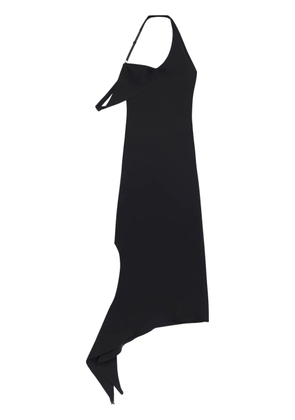 Courrèges Undressed crepe maxi dress - Black