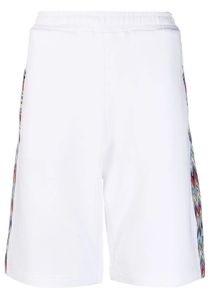 Missoni signature zigzag-detail shorts - White