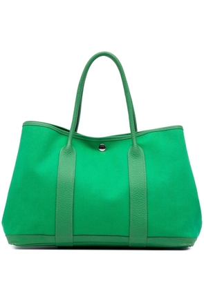 Hermès Pre-Owned 2014 Toile and Negonda Garden Party 36 tote bag - Green