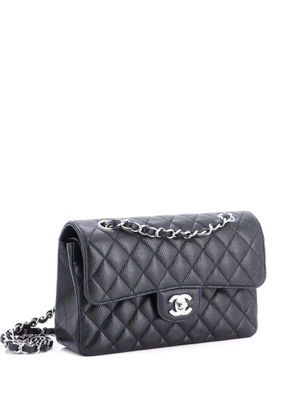 CHANEL Pre-Owned Classic Double Flap Bag Quilted Caviar Small shoulder bag - Black