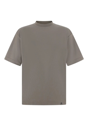 Boggi Milano logo appliquéd T-shirt - Grey