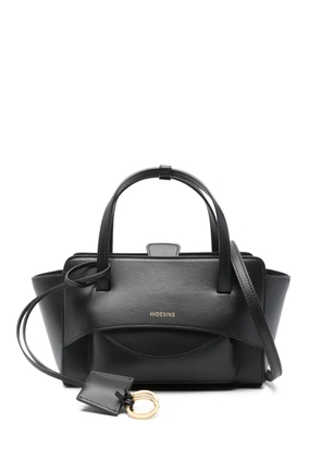 HIDESINS small logo-stamp tote bag - Black