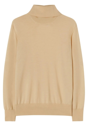 Jil Sander roll-neck wool jumper - Neutrals